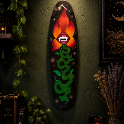 Venom Bloom — Planche Murale Dark Art