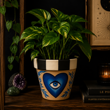 Pot Blue Eclipse