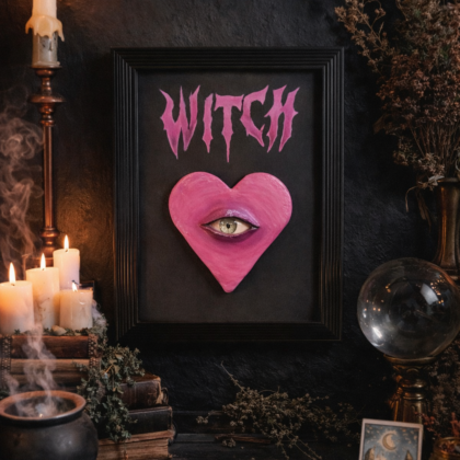 Cadre Witch rose